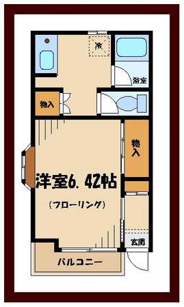 コウズィプレイスの物件間取画像